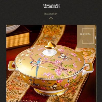 BỘ BÁT ĐŨA PHÚ QUÝ NGHÊNH XUÂN